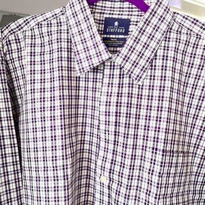 New Mens Stafford Dress Shirt